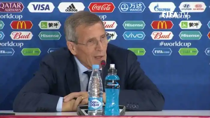 Tabárez: �SMessi es el rey de la precisión en un campo⬝