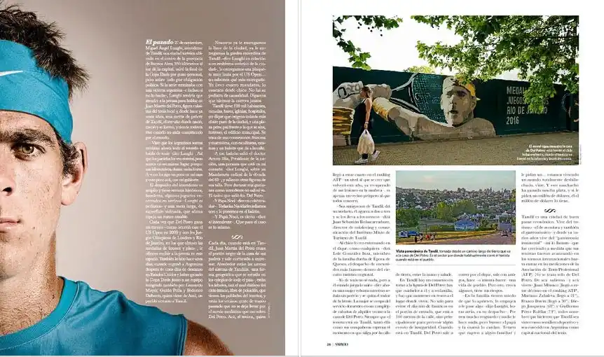 Tandil, fábrica de tenistas: la publicación del diario chileno El Mercurio