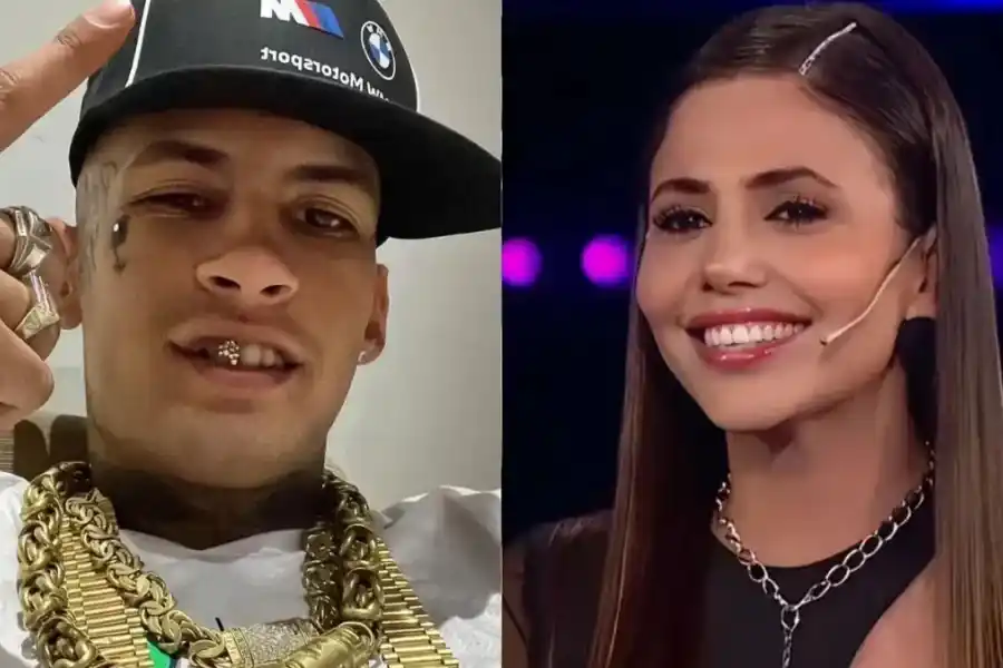 Romina Uhrig acompañó a L-Gante a un ensayo y crecen los rumores de romance