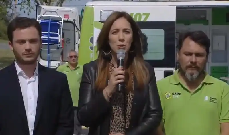 Vidal: “La urgencia de cada bonaerense no tiene un color político”