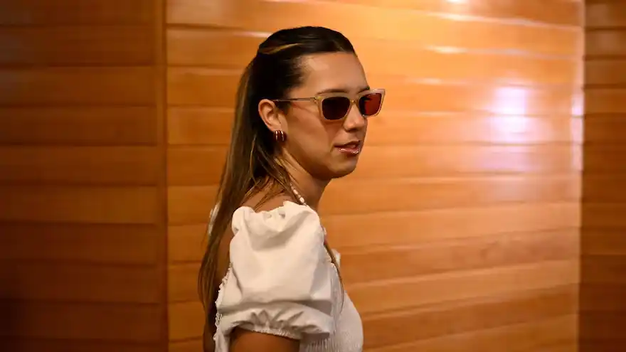 La abogada e influencer Agostina Páez, acusada de racismo en Brasil