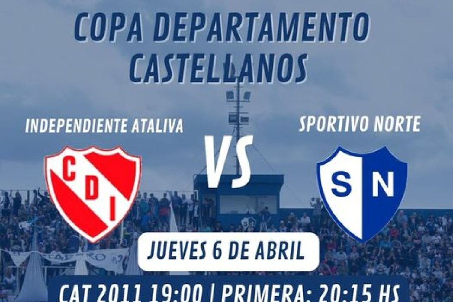 Sp.Norte - Independiente de Ataliva por un lugar en las semifinales