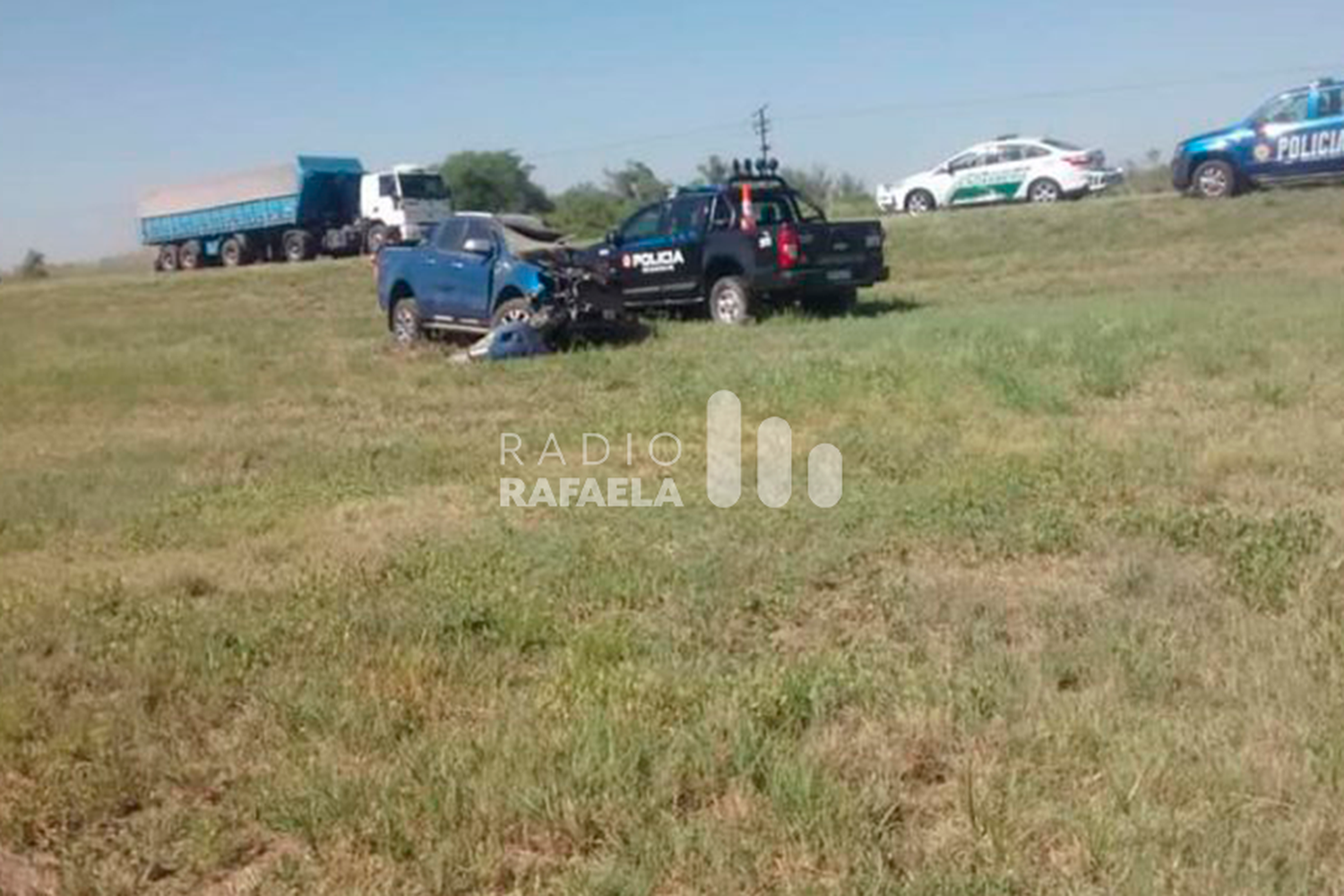 Accidente fatal en la Ruta 34: chocaron un camión y una camioneta y un joven de 25 años perdió la vida