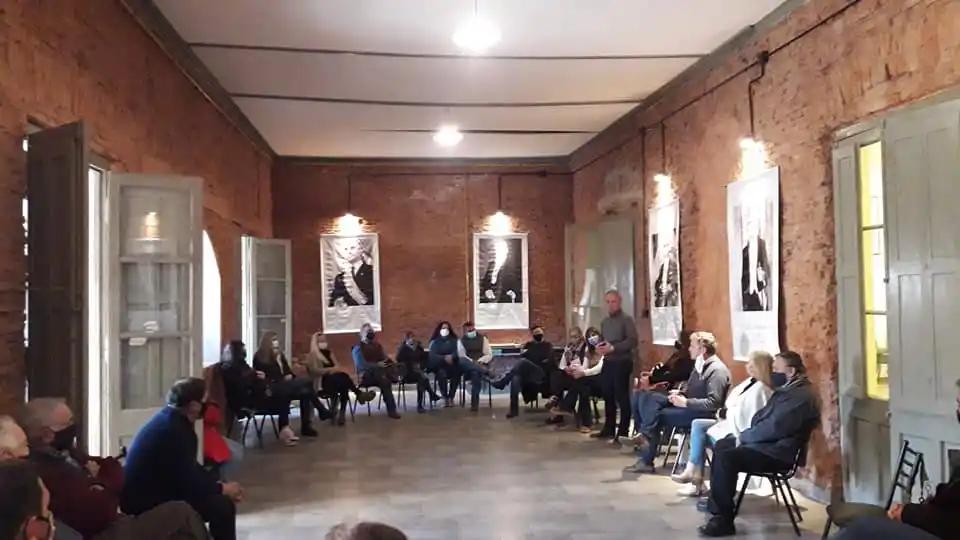 Galimberti y Schneider visitaron la UCR Gualeguay