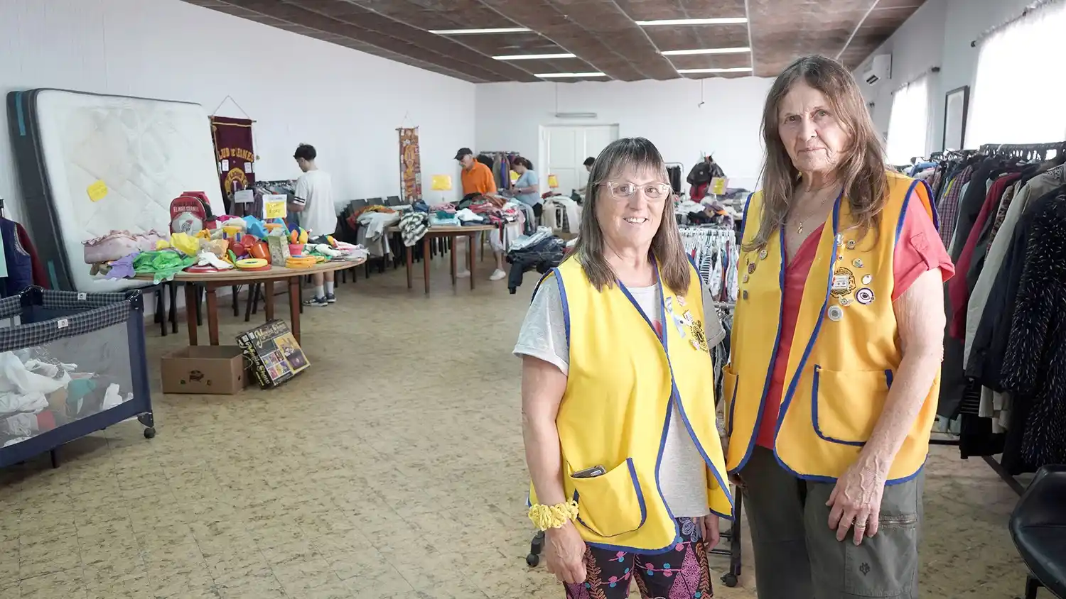 Club de Leones. Invitan a recorrer la feria