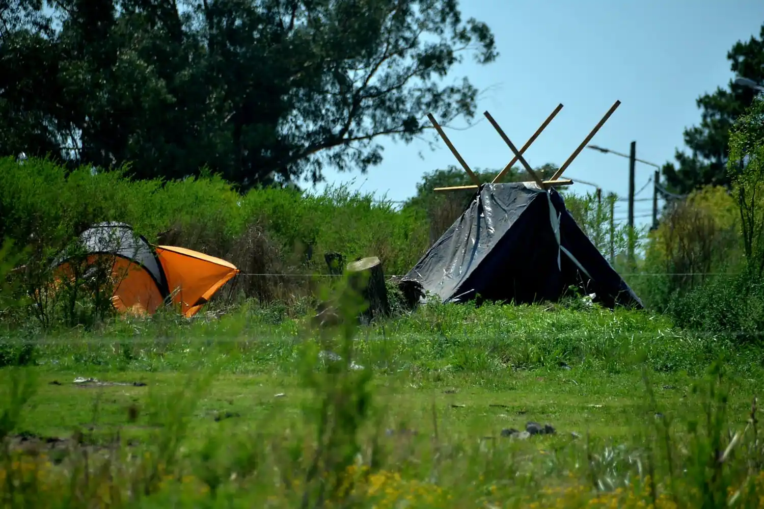 La ocupación de las tierras ocurrió ayer por la mañana, en La Movediza.