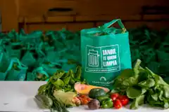 Segunda venta al público de verdura orgánica y natural