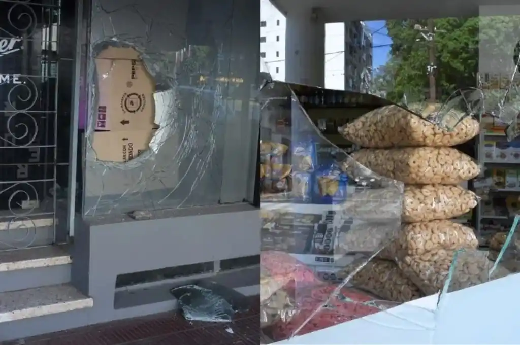 Vandalismo en comercios