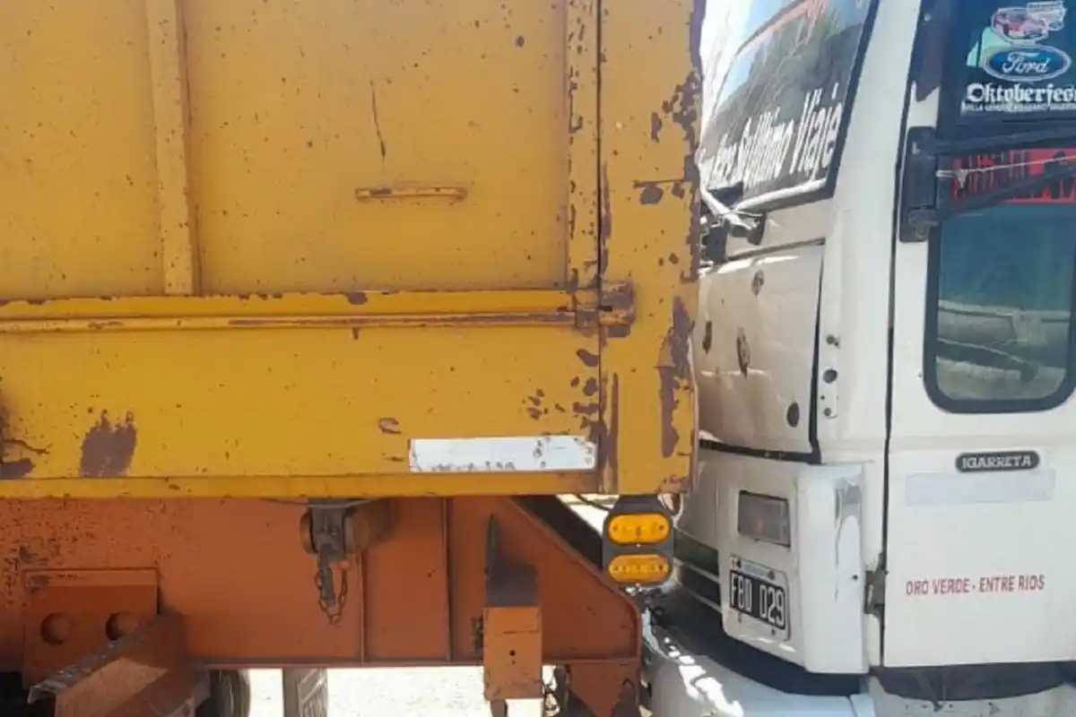 Ruta 14: Un hombre murió aplastado por su propio camión