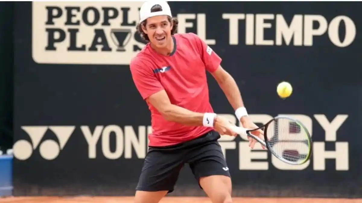 El argentino Facundo Mena quedó eliminado en el Challenger de tenis de Bogotá