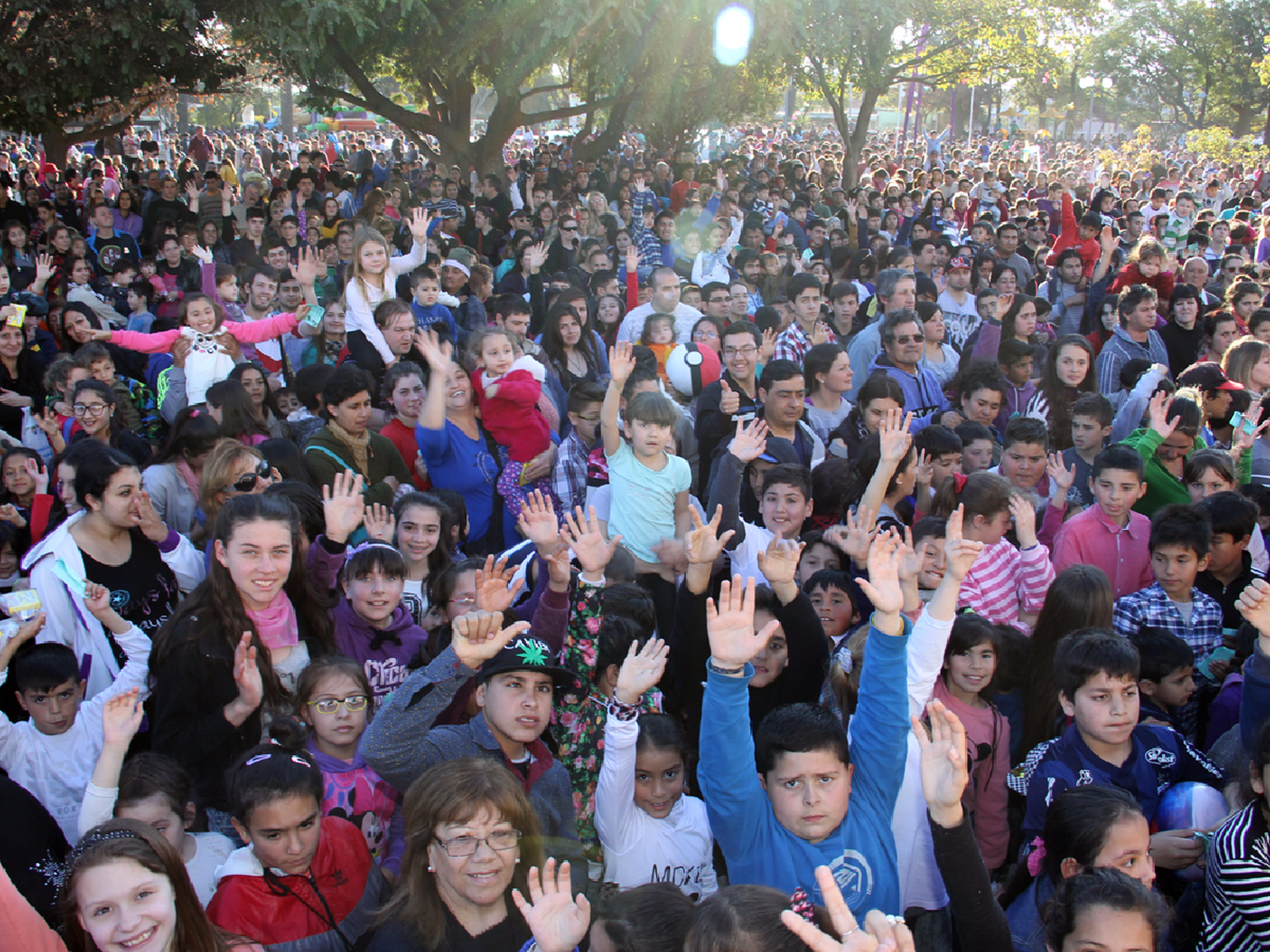 Los niños arroyitenses esperan por su festejo
