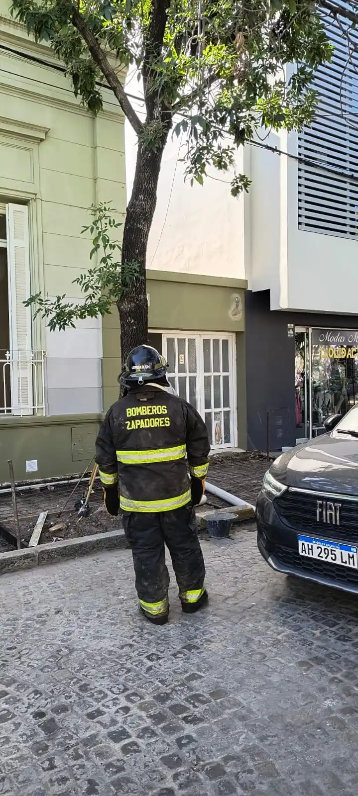fuga de gas bomberos zapadores rafaela - 2