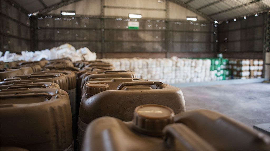 Año récord en la recuperación de envases de agroquímicos