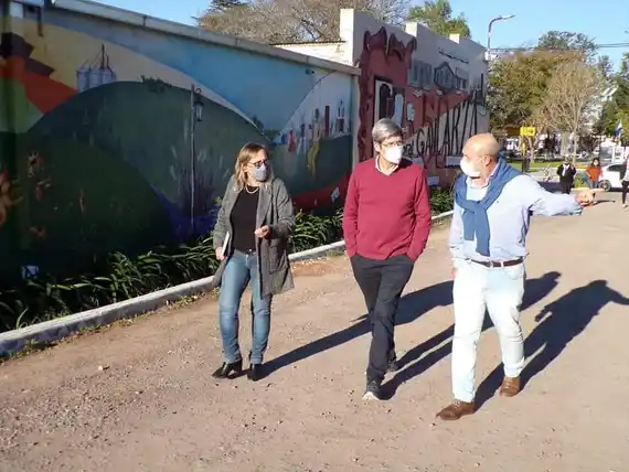 Visitó General Galarza la ministra Marisa Paira