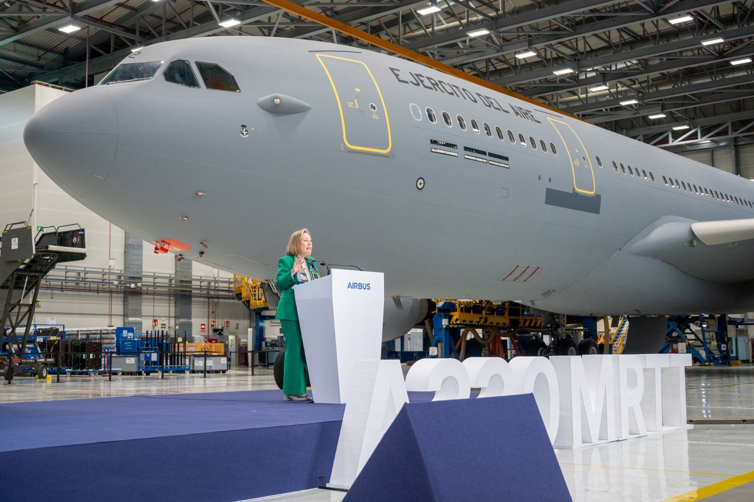 Spain receives its first Airbus A330 MRTT tanker aircraft