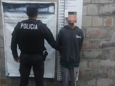 Lo detuvieron por circular con cocaína