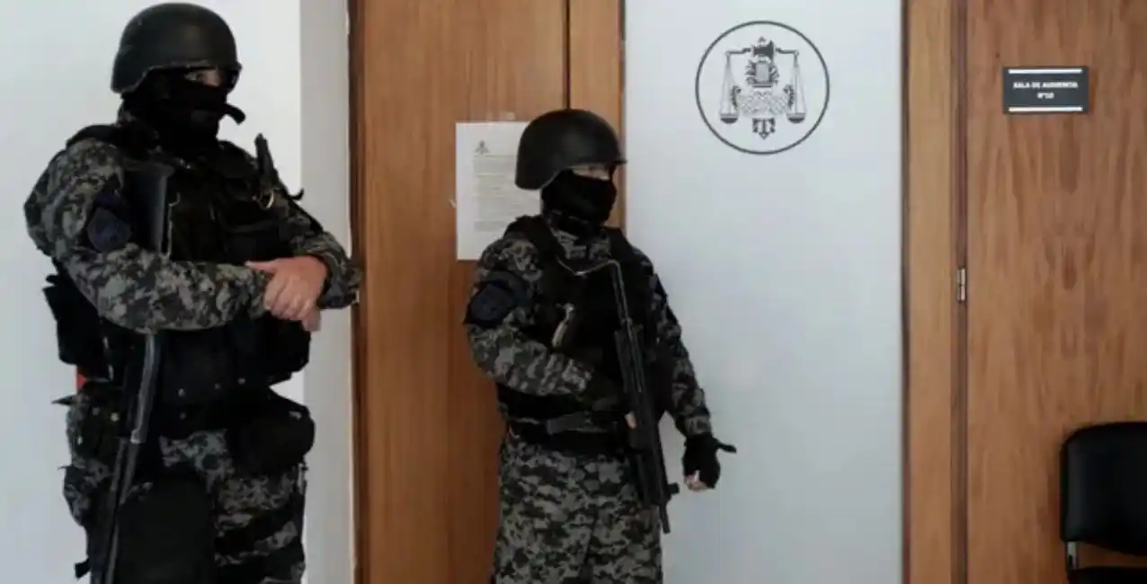 Con un fuerte operativo de seguridad, se realizó la imputación del “Viejo” Cantero