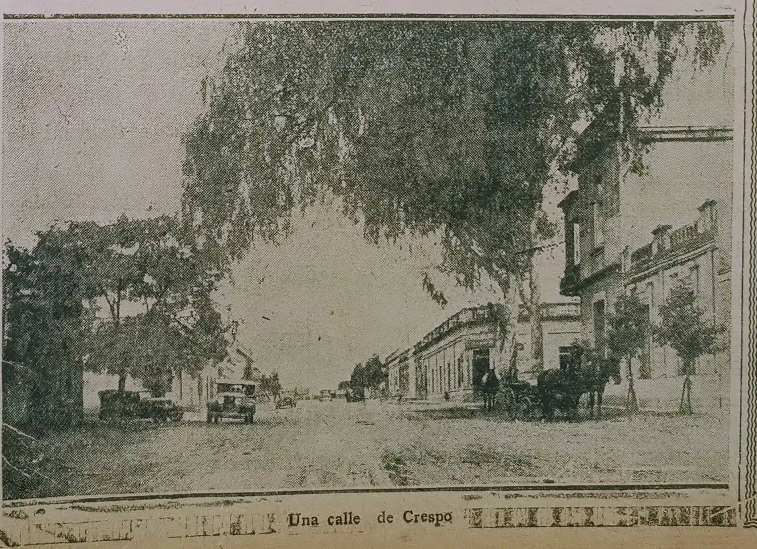“Crespo en blanco y negro: 1935, vida, comercio y progreso”