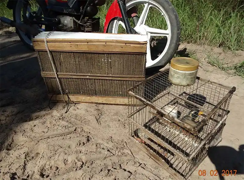 Santafesinos cazan en la Reserva Ecológica
