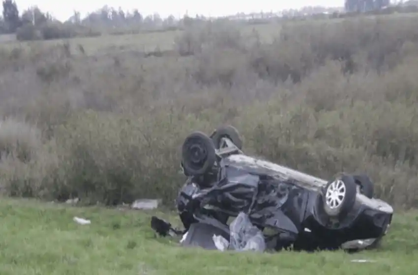 Un hombre perdió la vida en un choque en la autopista a Santa Fe