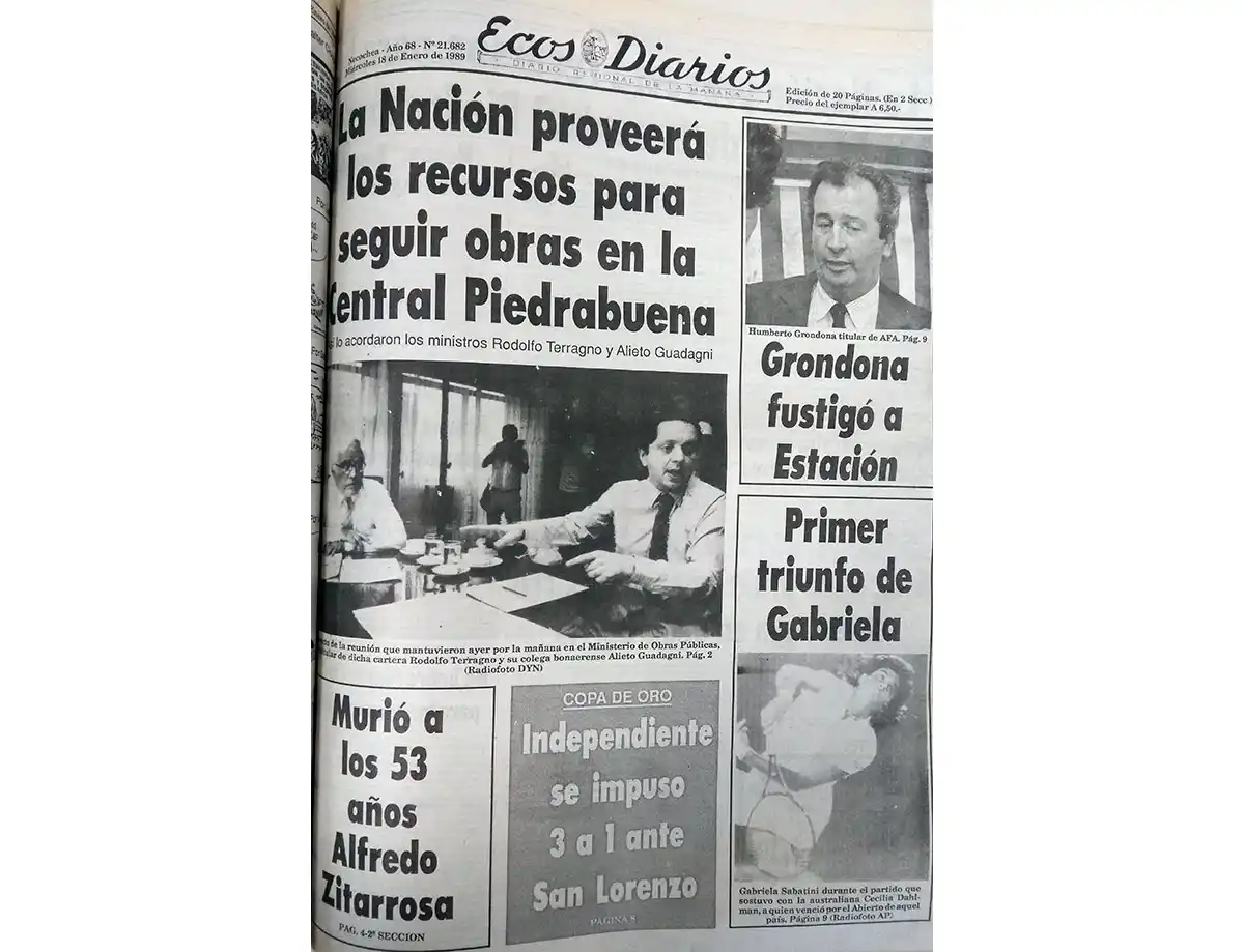 Miércoles 18 de enero de 1989