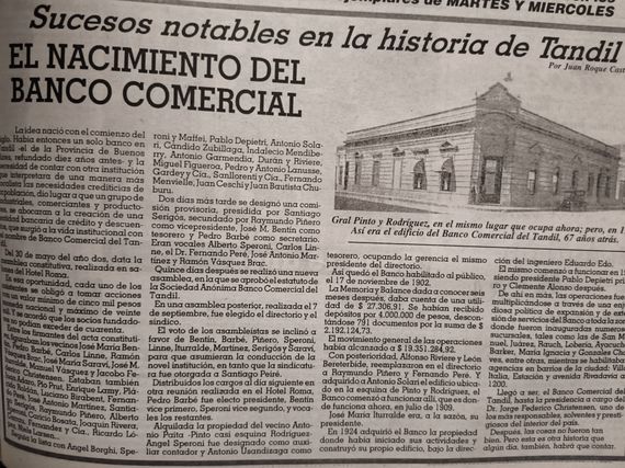 El nacimiento del Banco Comercial