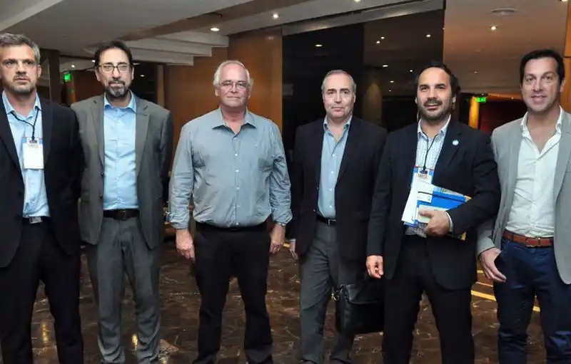 Rojas en la reunión del Consejo Portuario Argentino