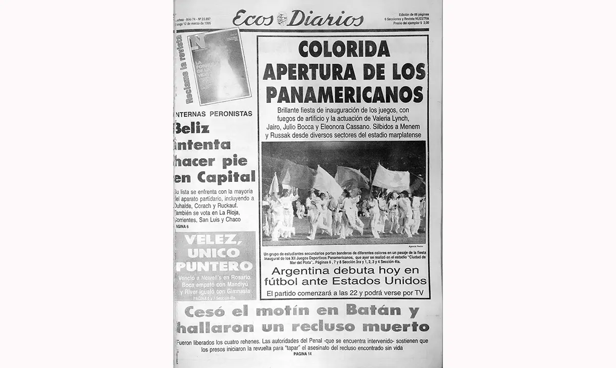 Domingo 12 de marzo de 1995