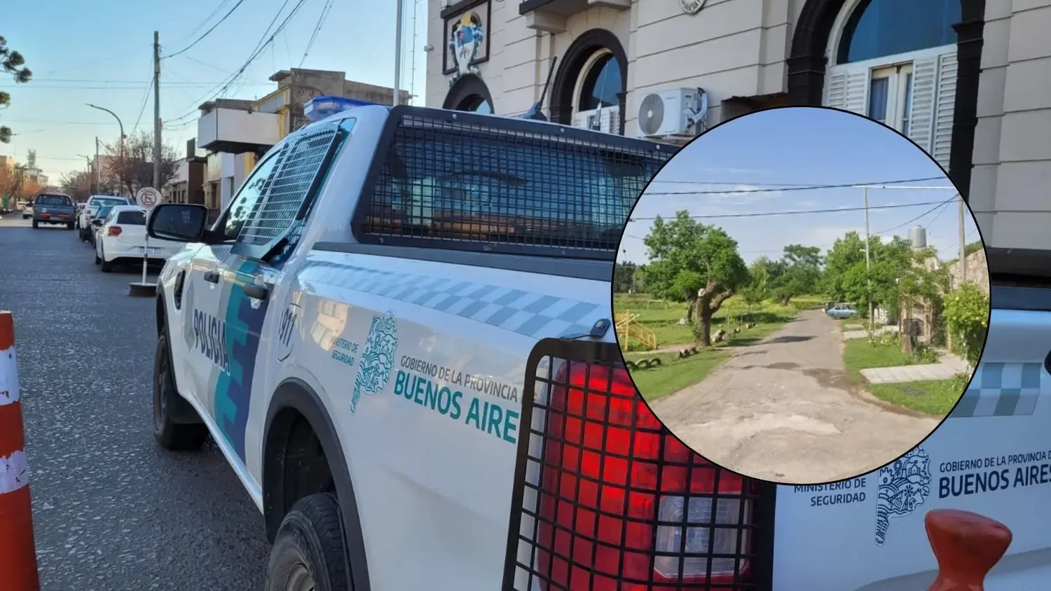 En la calle Luis Sandrini un conflicto entre dos hombres terminó con amenazas y lesionados. Uno fue derivado de urgencia a Buenos Aires.