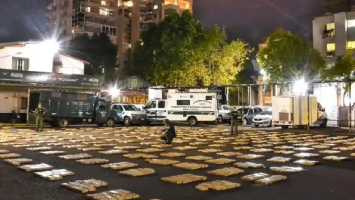 Misiones: hallan más de 2 toneladas de marihuana en una vivienda