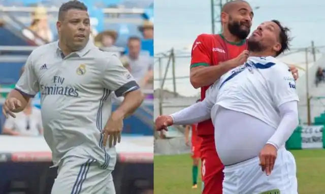 Ronaldo Nazário le dedicó un mensaje al Ogro Fabbiani: "Los gorditos hacemos la diferencia"
