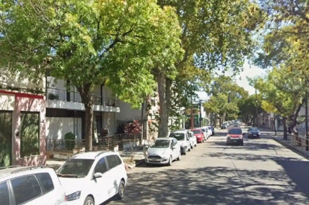 Zona donde el operario fue atropellado