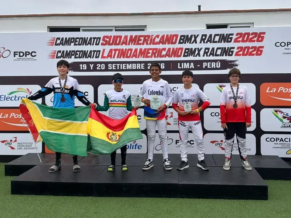 BMX: podios para Ciro Bravo en Perú