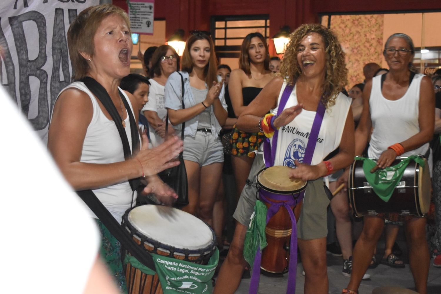 Inauguran un mural por el Día Internacional de la Eliminación de la Violencia contra las Mujeres