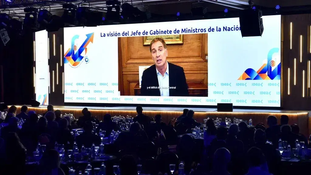 Coloquio de IDEA: Santilli pidió a los empresarios "sostener el rumbo" y apuntó contra Kicillof