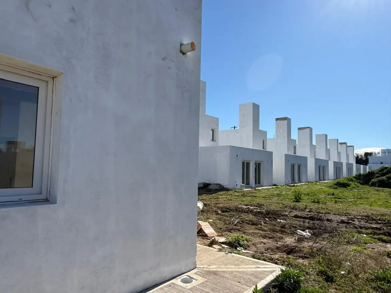 Fotografía de la obra en marcha del desarrollo urbanístico Sans Souci en Tandil