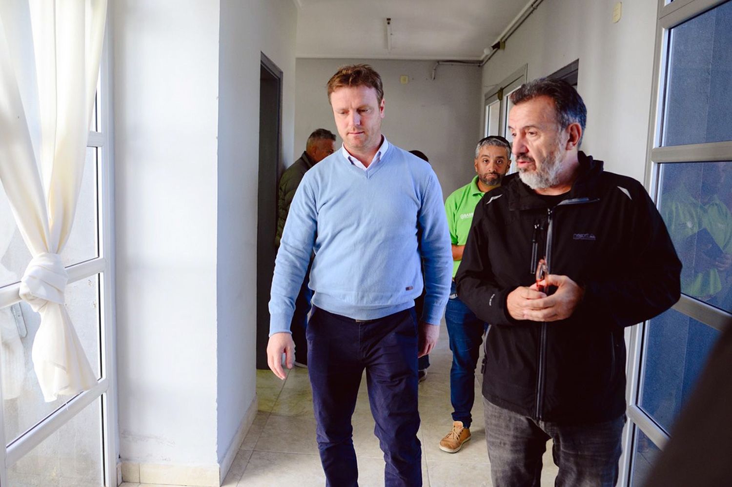 Maximiliano Wesner. Recorrida por el Hospital