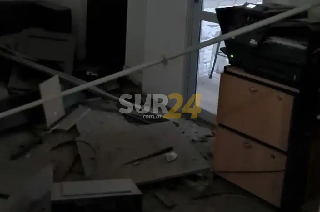 Atacaron con material explosivo una sede del Frente de Todos