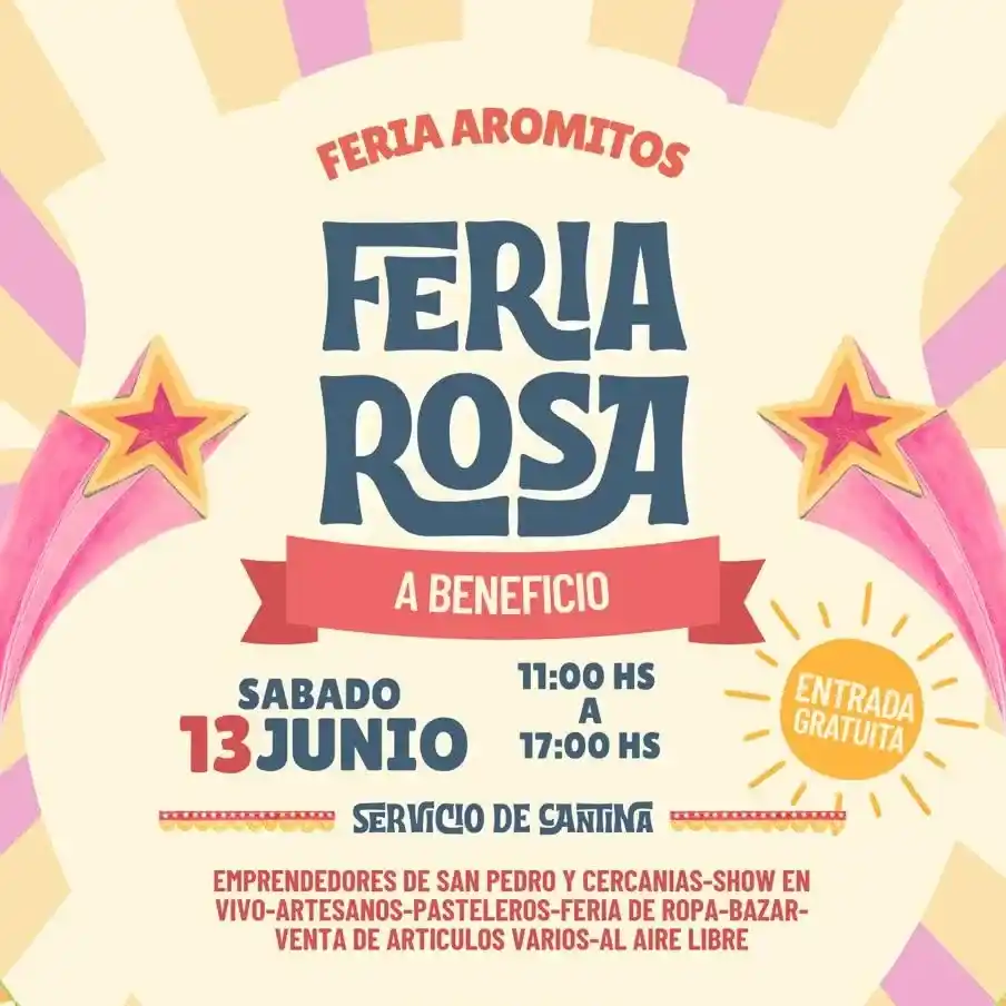 Organizan una feria en Los Aromitos a beneficio de una paciente oncológica