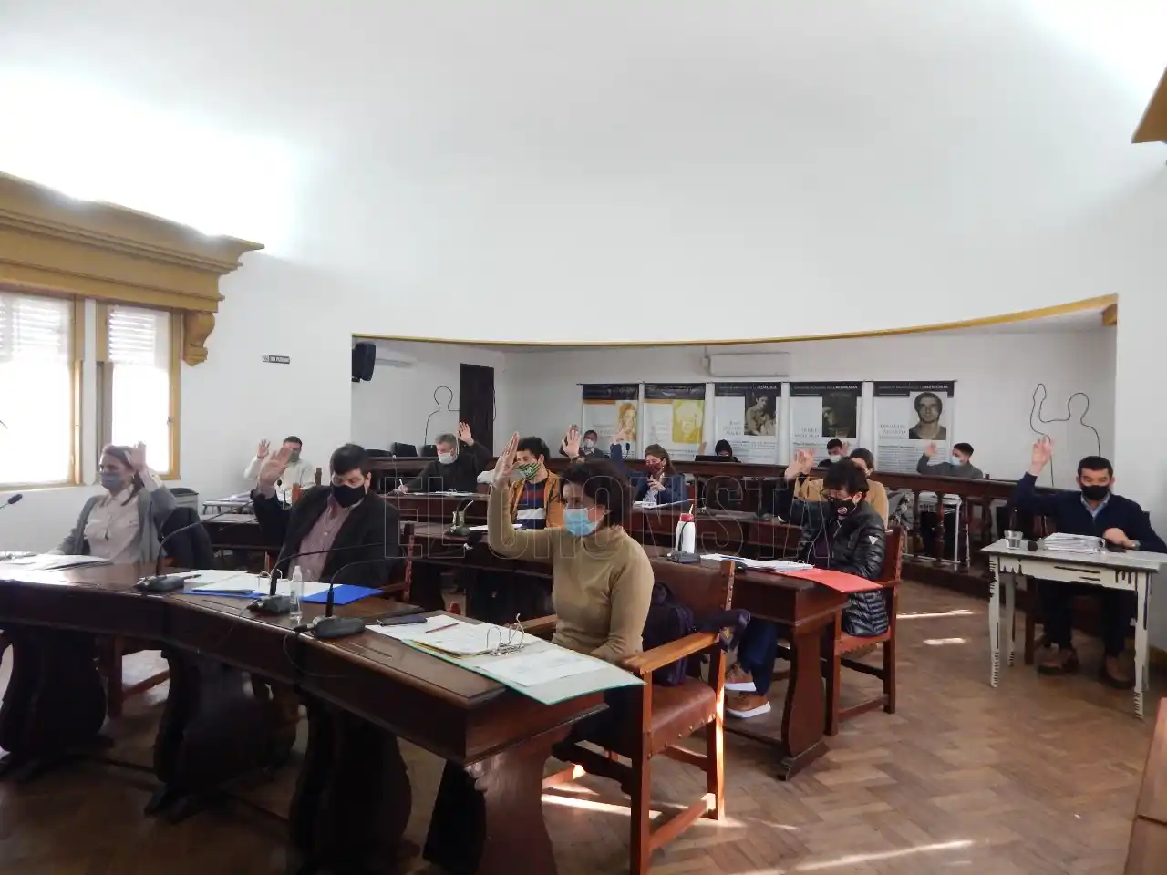 Ayer en la sesión ordinaria del Concejo Deliberante se trataron solo proyectos de comunicación