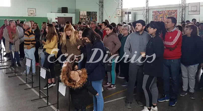 Filas en la mayoría de las escuelas