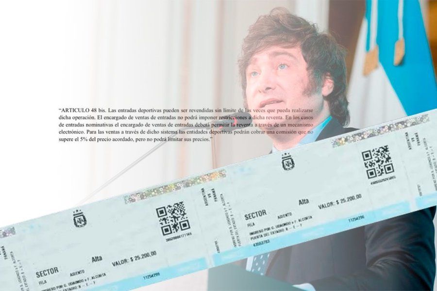 El Ejecutivo Nacional propone legalizar la reventa de entradas para eventos deportivos