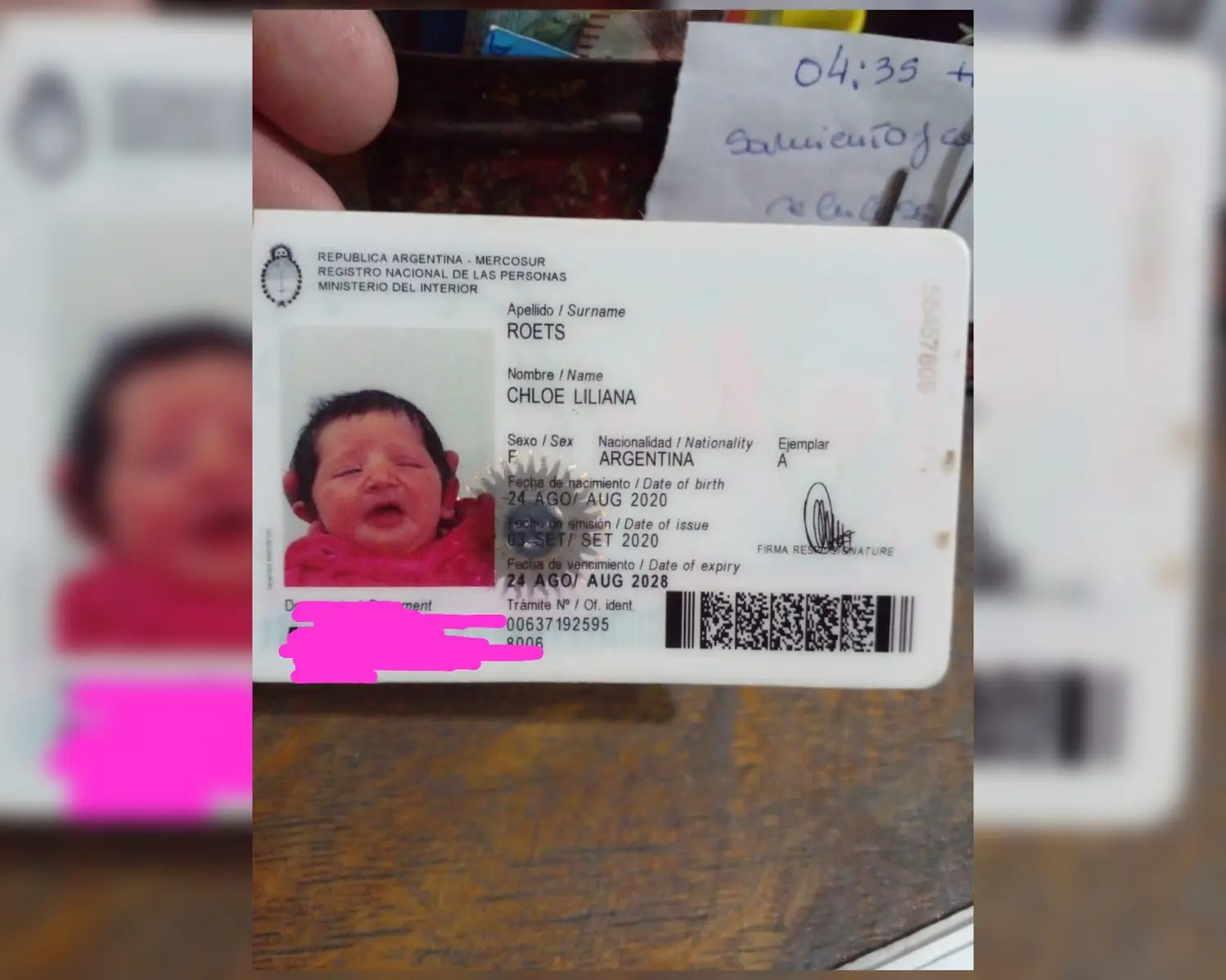 DNI encontrado