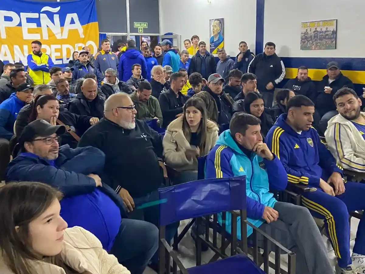 socios peña de boca pablo vigne