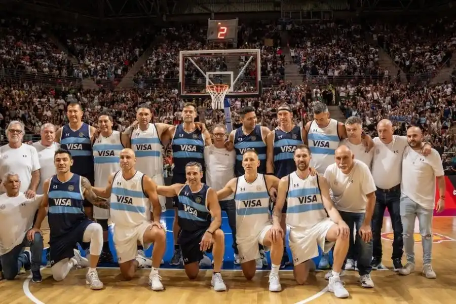 Después de 20 años, se juntó la Generación Dorada y jugó un partido: todos hasta las lágrimas