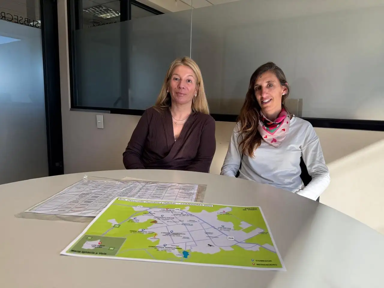 Carla Mucklowe y María Eugenia Civalleri brindaron detalles de los avances de la implementación del Registro de Comedores.