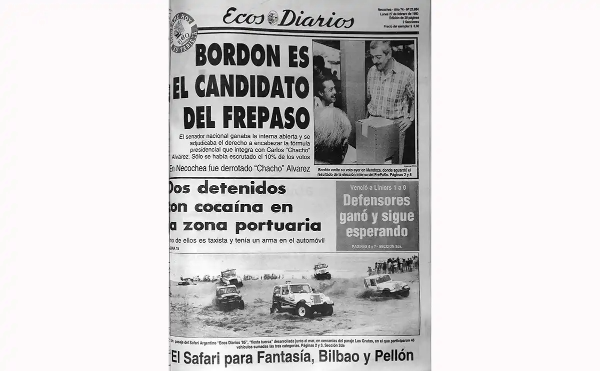 Lunes 27 de febrero de 1995