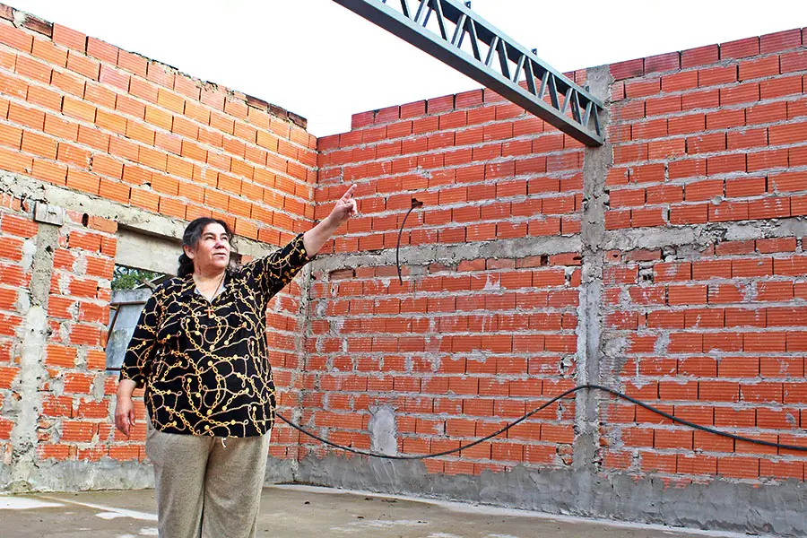 Solidaridad en marcha avanza con la construcción del SUM