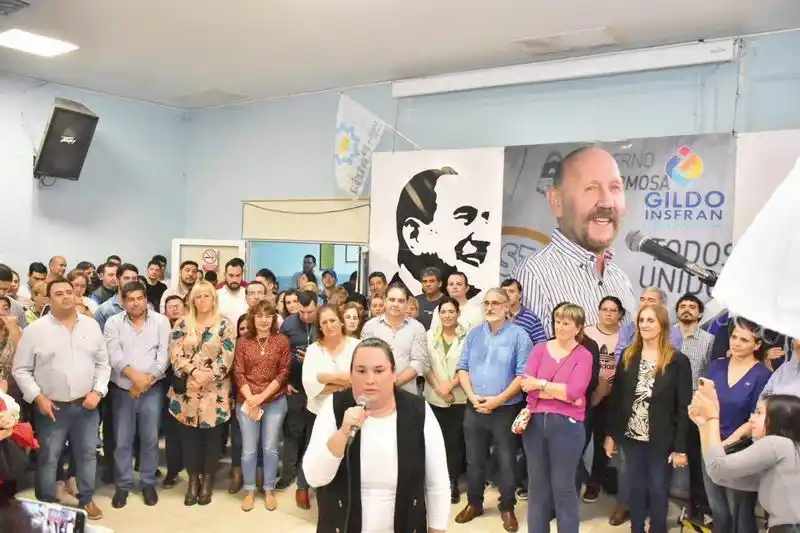Se realizó acto de presentación de precandidatos 
de Unión por la Patria-Formosa en la sede de UPCN