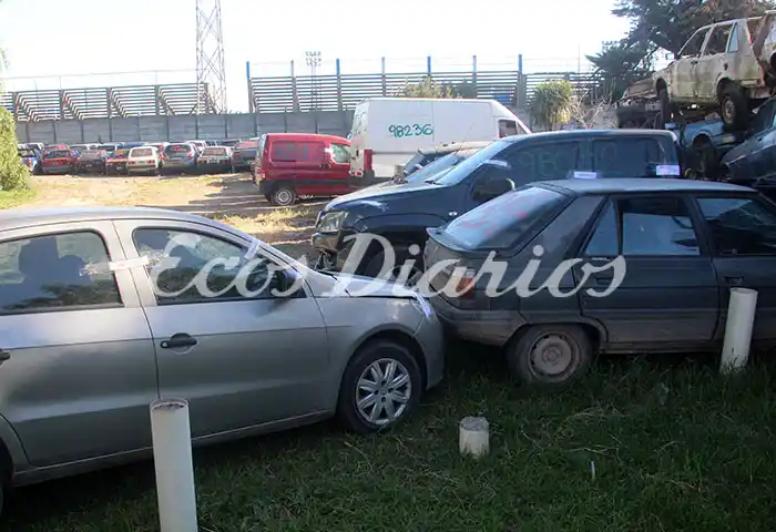 Avance. Ya se retiraron 60 vehículos
